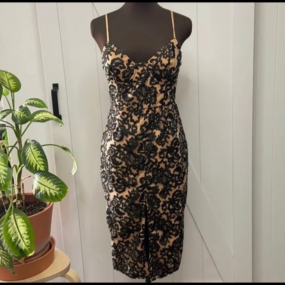 Lovers + Friends Farley MIDI Dress-S